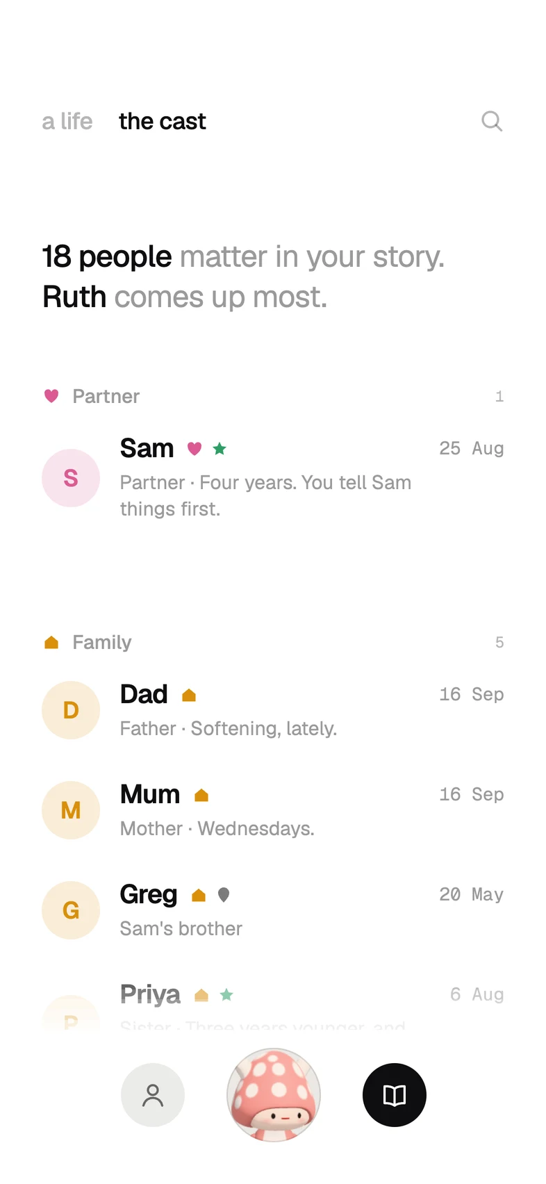The people in your story